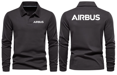 AIRBUS LONG SLEEVE POLO